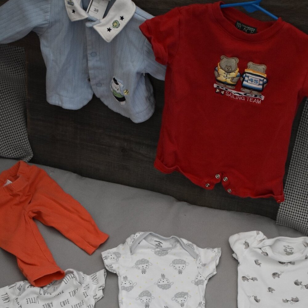Baby 3-6 Month Lot of 8 Neutral Boy/Girl